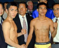 Thai, Japanese ready to rumble for world boxing belt
